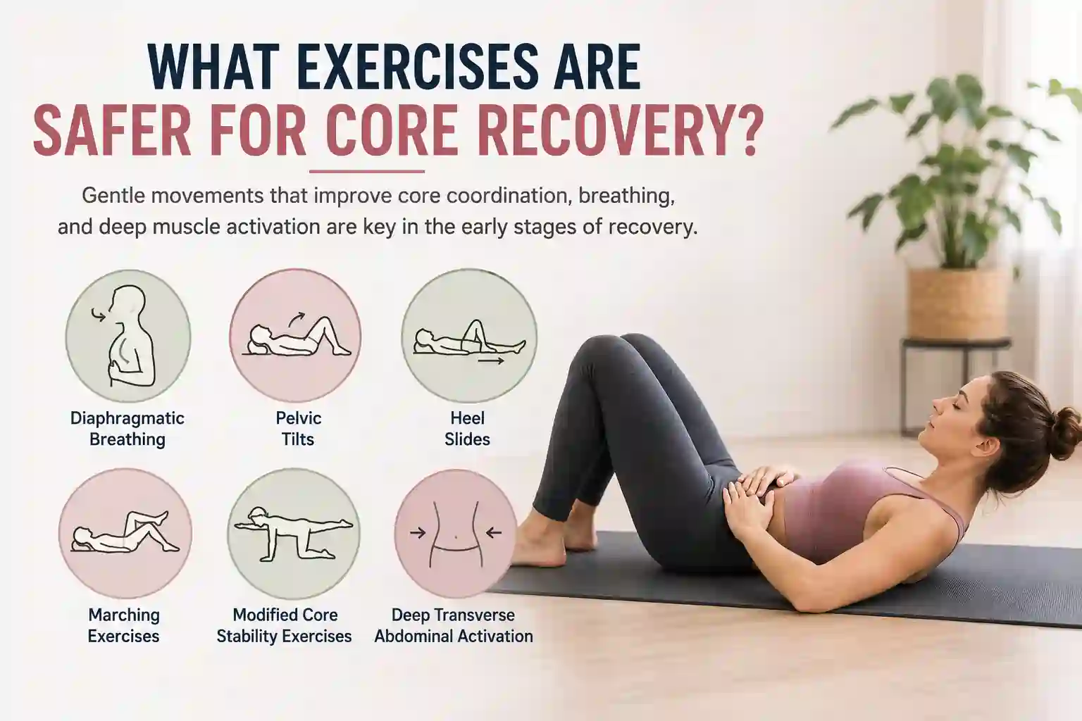 What Exercises Are Safer for Core Recovery Park Royal